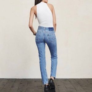 Reformation
Blue Restored Vintage Levi's Slim Relaxed Fit Jeans
Size: US 25-26